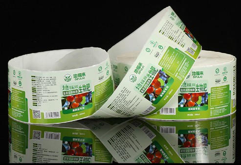 液肥防伪标签，肥料不干胶桶贴，化肥卷筒不干胶标签印刷